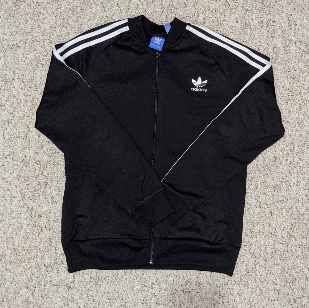 Adidas zip up track jacket